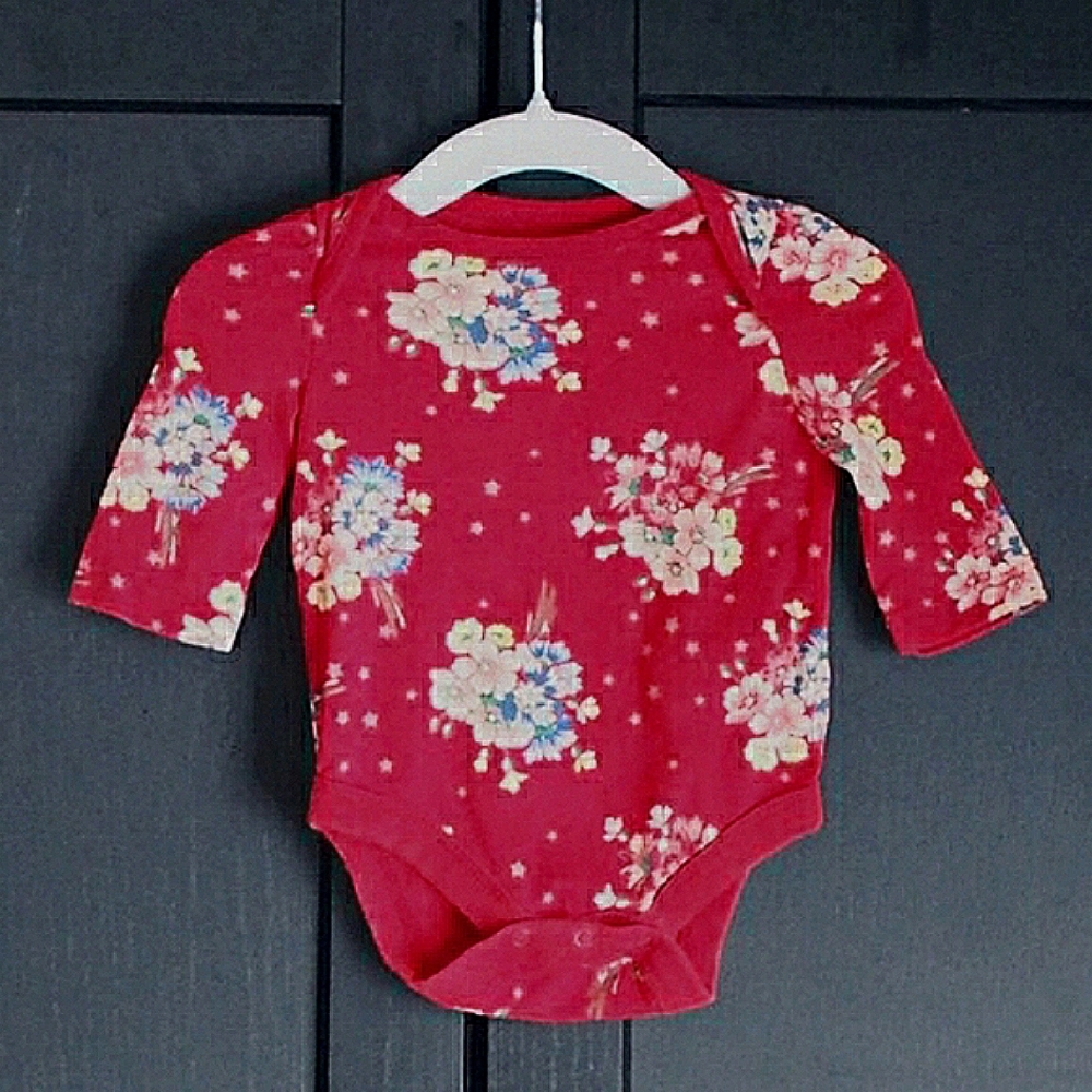 baby Gap | Floral Onesie